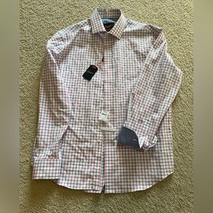 Men’s button down shirt Egara size Large NWT